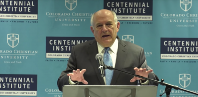 Dr. Charles Murray speaks at CCU's Centennial Institute