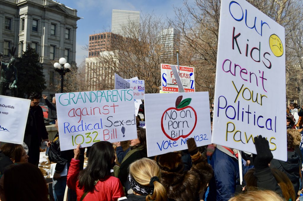 Photos Conservatives Rally Against Sex Ed Bill On Eve Of Senate Hearing