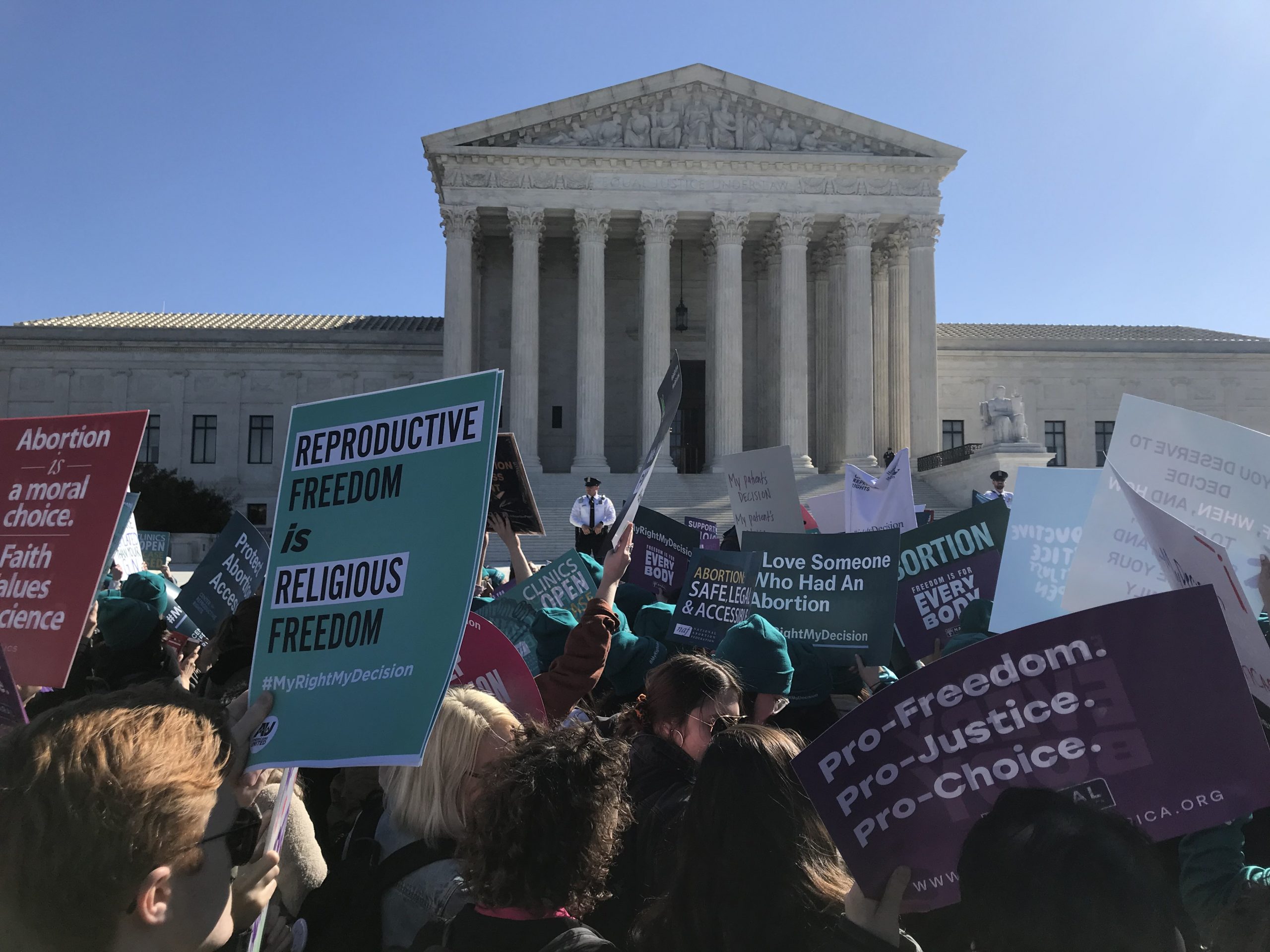 Abortion Rights Advocates from Colorado Join Rally in Washington DC