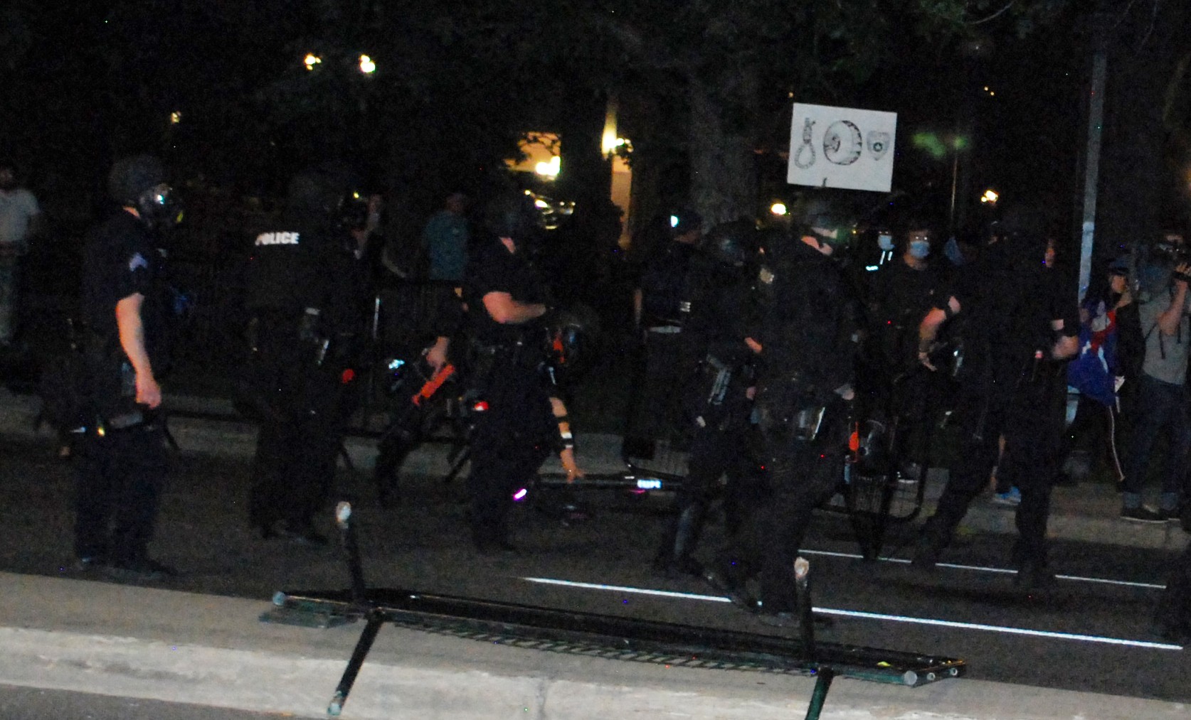 Denver Police Use Tear Gas, Pepper Bullets in Clash With Protesters at ...